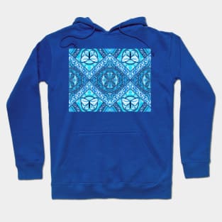 Blue Butterfly Mandala Hoodie